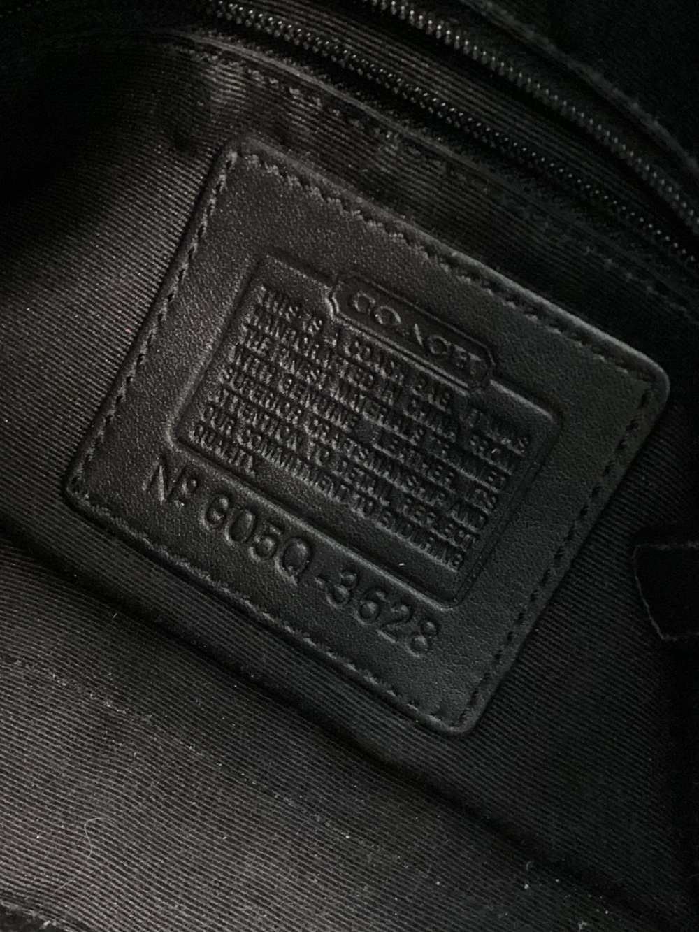 Coach Signature Black Shoulder Bag - Picture 14 of 14